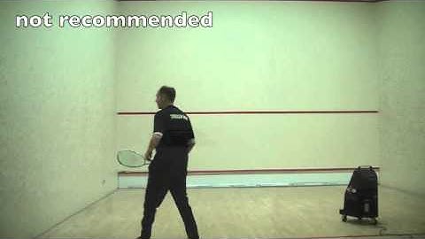Return of Squash Serve Tip:  Spacing Playing Squash Tips to Improve Squash Game