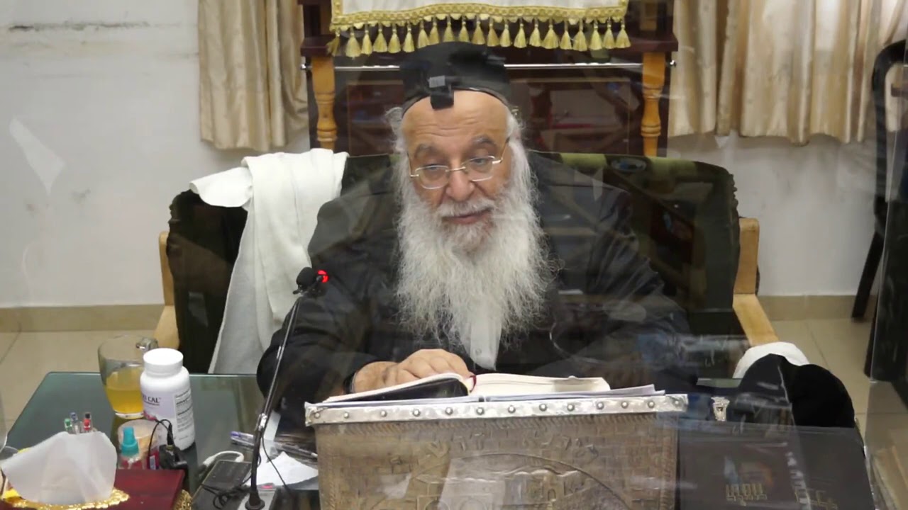 11הלכה יומית סימן ד-דיני נטילת ידים סעיף י-יב הרב בניהו שמואלי