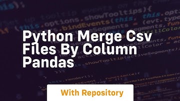 python merge csv files by column pandas