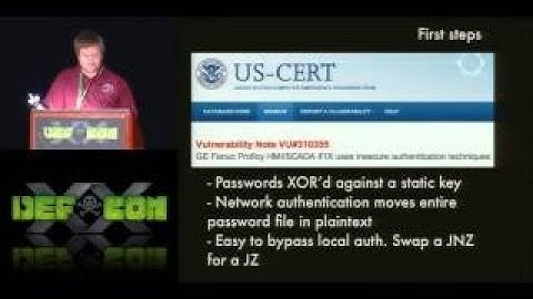 DEF CON 20 SCADA HMI vesves MS BLOB R. Wesley McGrew