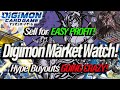 Digimon market watch sell for easy profit hype buyouts going crazy digimon tcg 2024