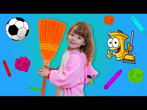 Clean up the room | Kids song by Kids Music Land