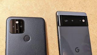 Обзор Pixel 5 в 2022 и сравнение с Pixel 6