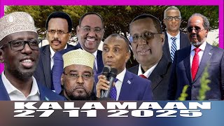 Kalamaan 27 November 2025