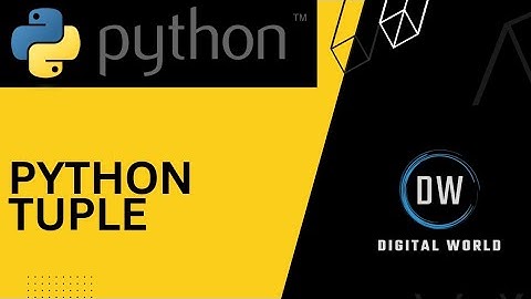 Python Tuple in Jupyter Notebook