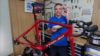 Chinese bike build,disc,integrated bar,ultegra hydro - how to Pt1