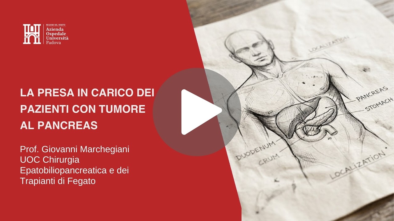 La presa in carico dei pazienti con tumore al pancreas