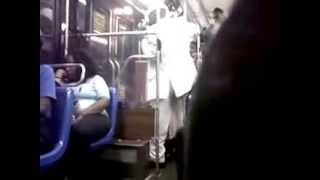 Inside The B35 Bus at 1am