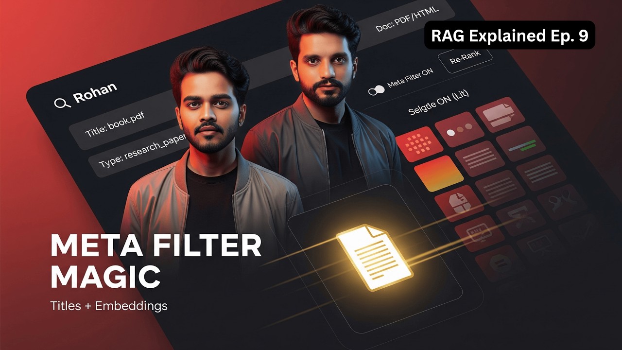 RAG Explained (EP9) : The Iterative Playbook (Meta Filters, Context ...
