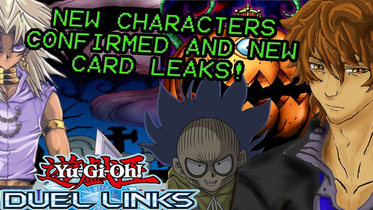 NEW CHARACTERS CONFIRMED AND NEW CARD LEAKS! | YuGiOh Duel Links - YouTube