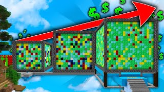 NEW MAPS BIG MONEY MAKER! | Minecraft Skyblock