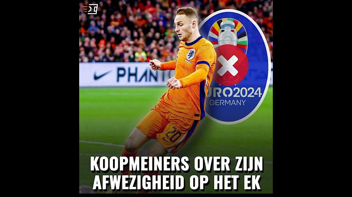 Teun koopmeiners is er niet bij het ek!! In Duitsland 🇩🇪