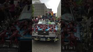 Crazy lobster art car parade houston 2016