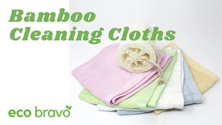 Eco-friendly Bamboo Cleaning Cloths | EcoBravo