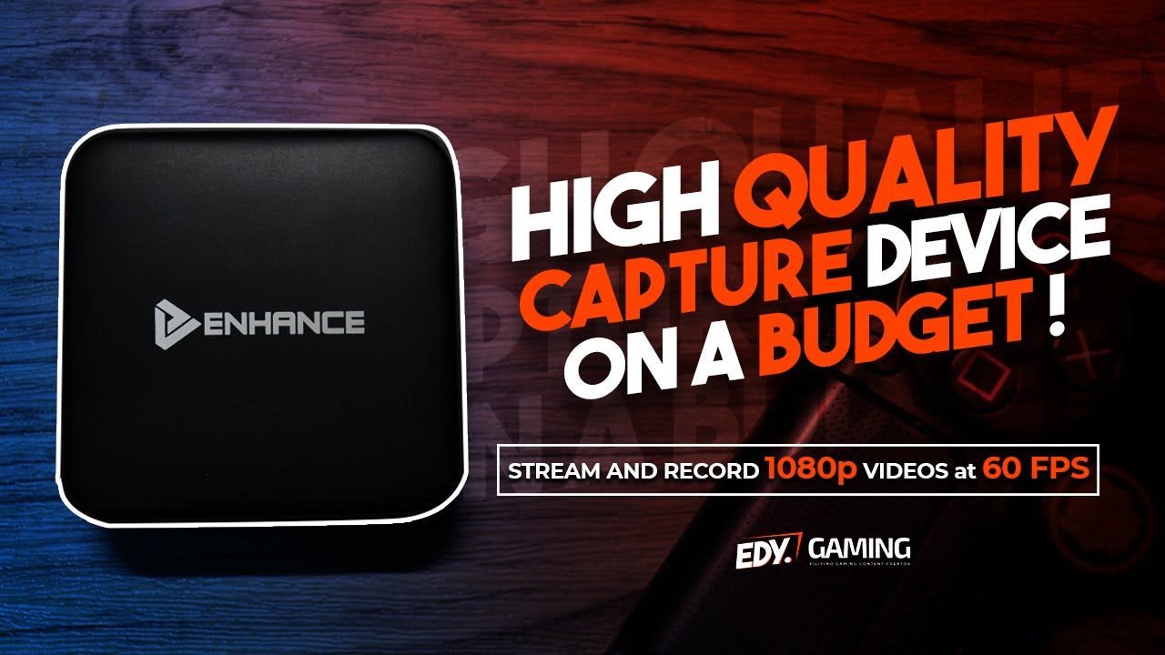 ENHANCE VIDEO CAPTURE DEVICE REVIEW | Stream and Recording test - YouTube