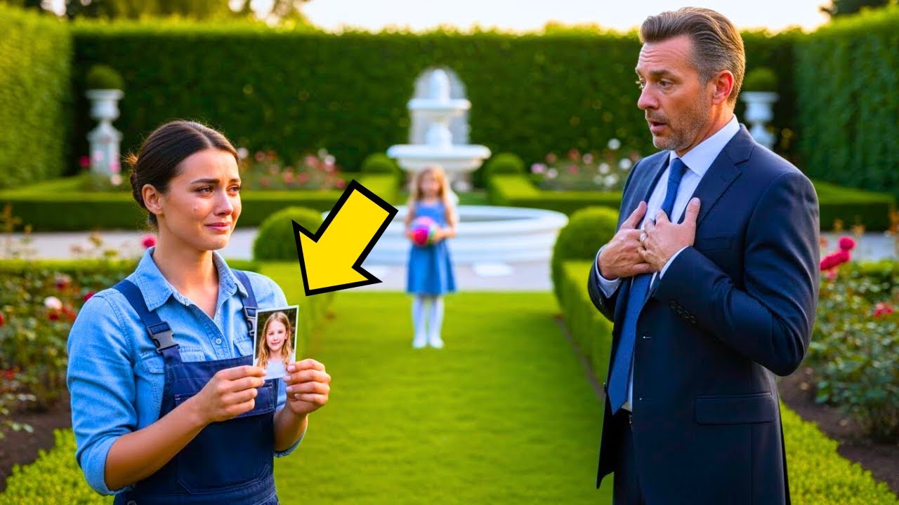 GÄRTNERIN ERSTARRTE, ALS SIE SAH, DASS DIE TOCHTER DES MILLIONÄRS IHR AUF EINEM FOTO GLICH…