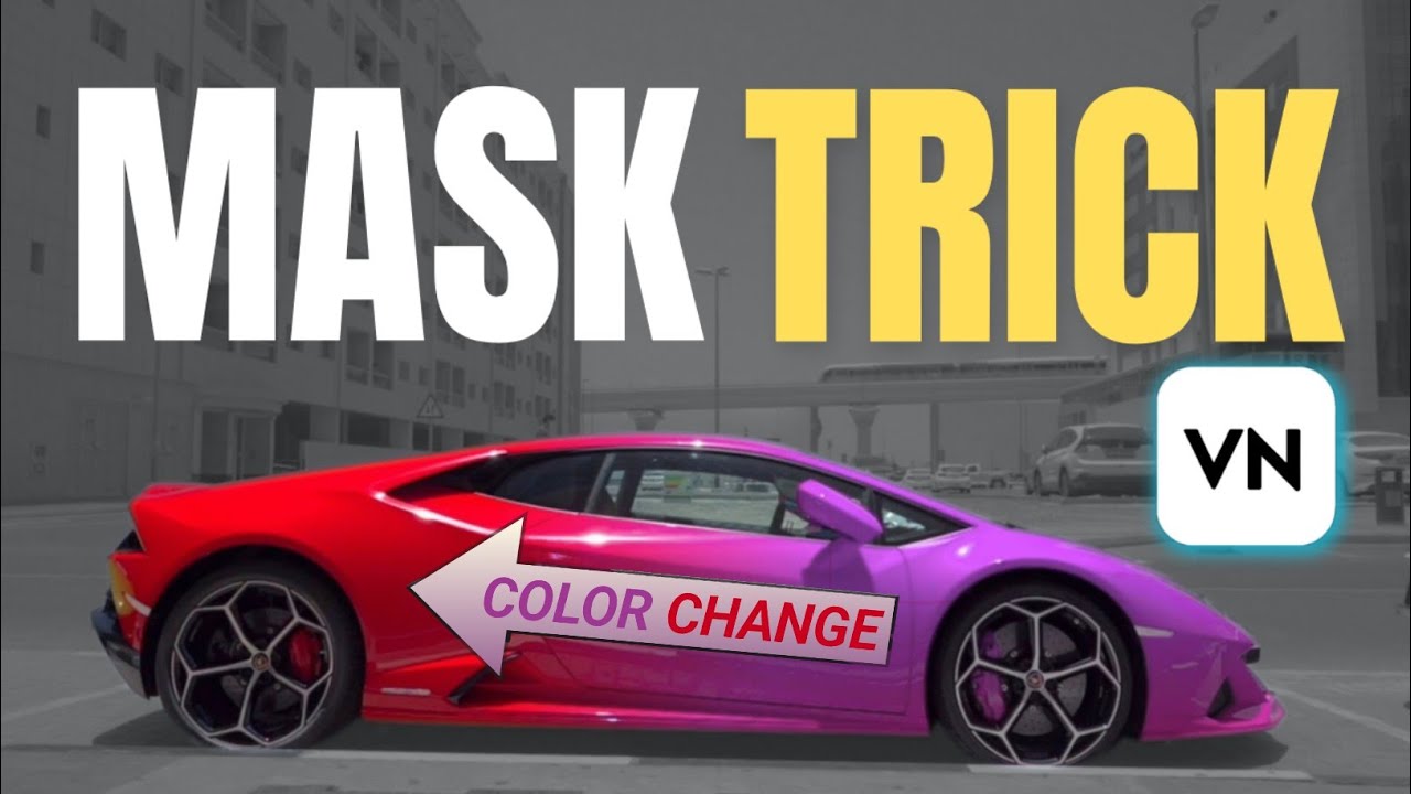Change Car Colour INSTANTLY! in VN Video Editor (Tutorial)