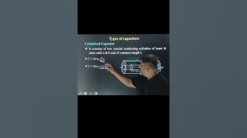 Cylindrical capacitor | Physics Short tricks #physicsshortcuts #physicsshorttricks #shorts NEET 2026