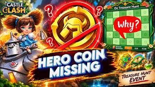HERO COINS Are GONE?😱 Treasure Hunt Is Getting Worse for F2P | Castle Clash screenshot 5