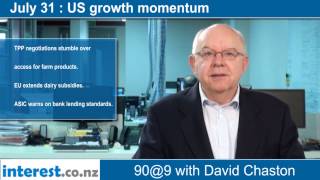 90 seconds @ 9am : US growth momentum