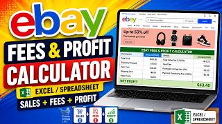 eBay Fees & Profit Calculator (2026) | Excel & Spreadsheet for Sales, Fees & Profit Tracking eBay Fees & Profit Calculator (2026) | Excel & Spreadsheet for Sales, Fees & Profit Tracking