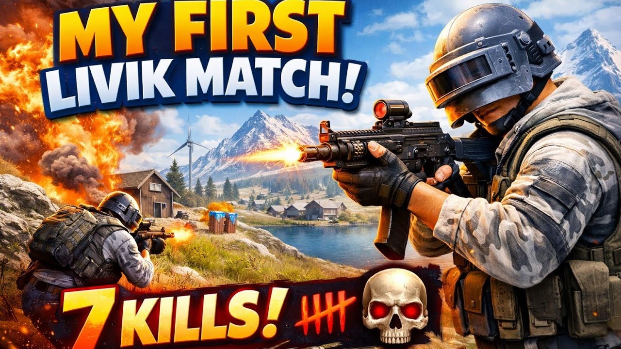 7 kills in my first ever Livik match!