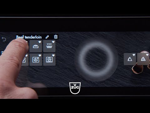 V-ZUG Steamer & Backofen: App personalisieren & Standardeinstellungen