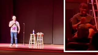 Comedian realizes that the sign language signal for Democrat is the same as retard🤣🤣🤣#funny #standup