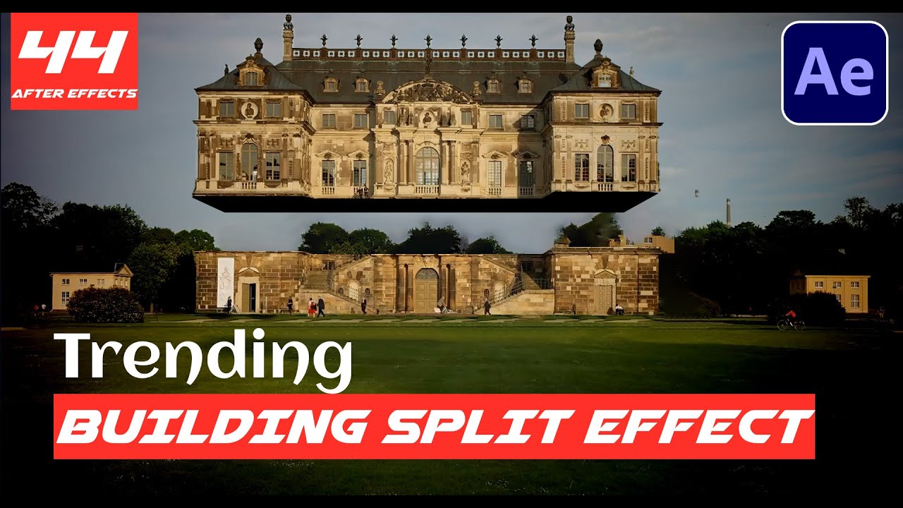 After Effects Class - 44 | BUILDING SPLIT EFFECT ! - YouTube