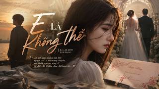 E Là Không Thể | Ballad Buồn Chạm Đáy Nỗi Nhớ