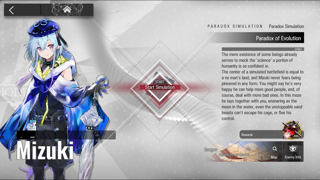 Arknights Paradox Simulation Mizuki Guide YouTube