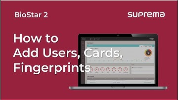 [BioStar 2] Tutorial: How to Add Users, Cards, and Fingerprints l Suprema