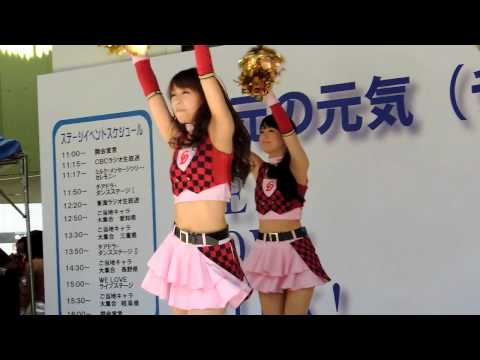 2012.10.8 アスナル金山でチアドラのダンスステージがありました。