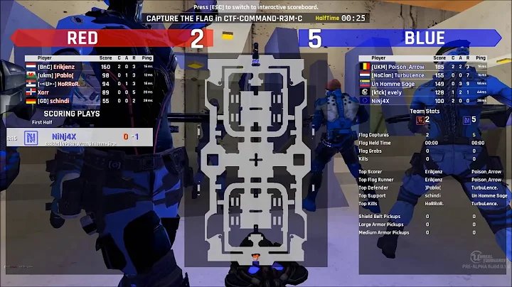 UT4 Malcom - iCTF Command 5x5 #PUG ''evely''