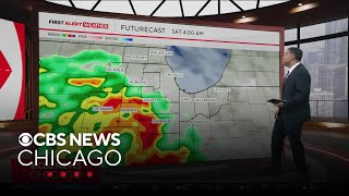 Chicago weather Significant risk of flooding overnight