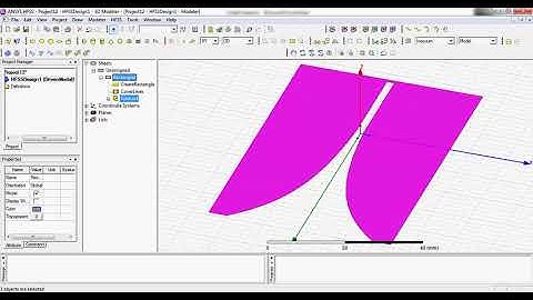 Design of Vivaldi Antenna using HFSS, 3D polar plot, Material analysis(FR4 & Rogers)