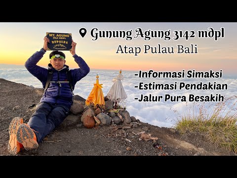 Video: Pura Besakih, Pura di Gunung Agung, Bali, Indonesia