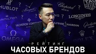 Рейтинг часовых брендов | Оцениваю 60 брендов часов