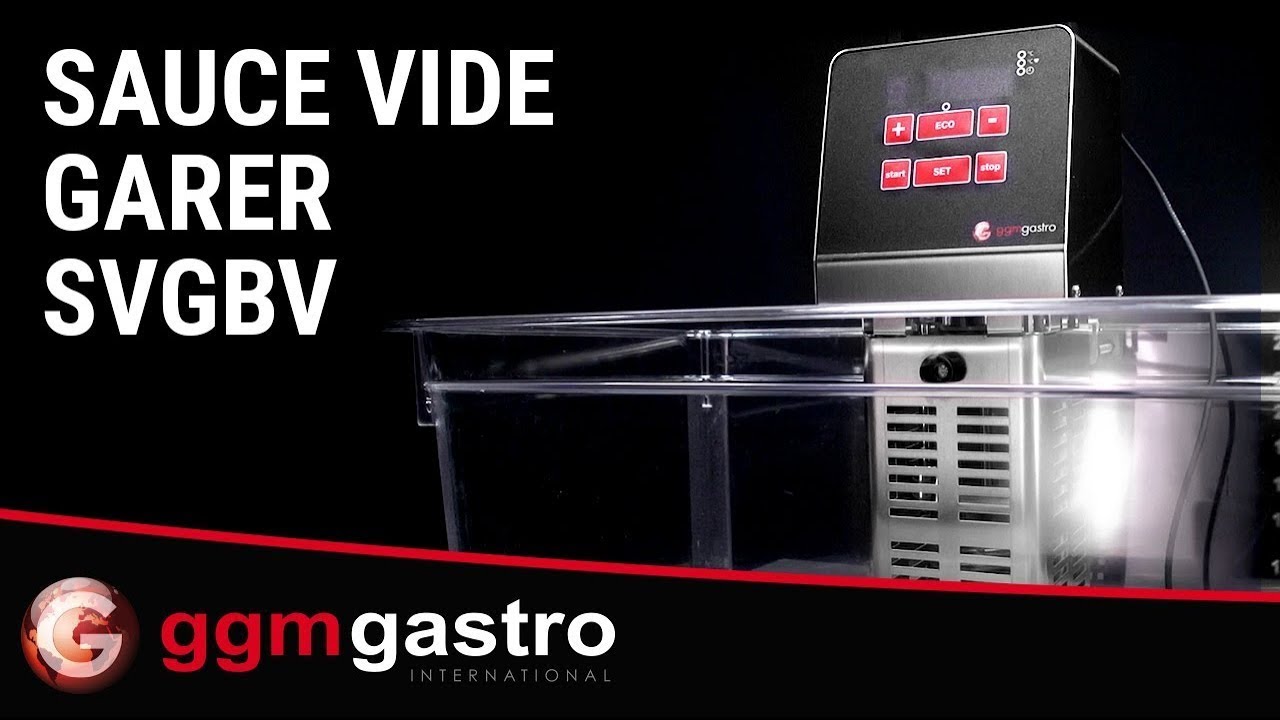 Sous-Vide-Garer - max. 50 Liter - 2,1kW - SVGBV15 - GGM Gastro - YouTube