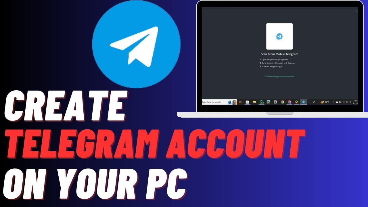 How To Create Telegram Account On Computer PC Laptop YouTube How To Create Telegram Account On Computer PC Laptop YouTube
