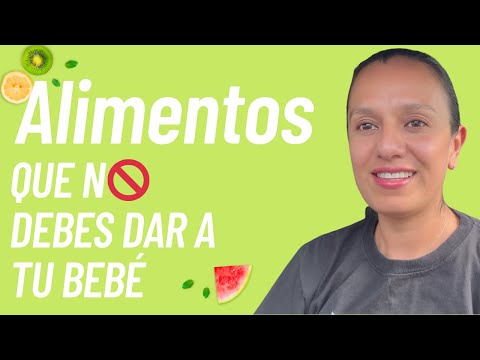 Qué no puede comer un bebé de los 6 a los 12 meses. |Cachitos de Mamá