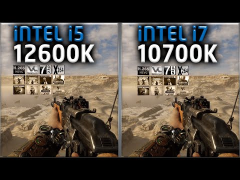 Intel i5 12600K vs i7 10700K Benchmarks – 15 Tests 🔥 - YouTube