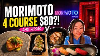 Is Morimoto's $80 Restaurant Week Menu Worth It? 🍣 Las Vegas Review (Eng CC)
