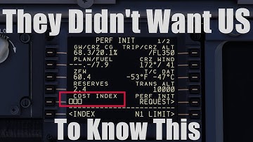 Realistic Cost Index Value for your Flight Planning | PMDG 737-800