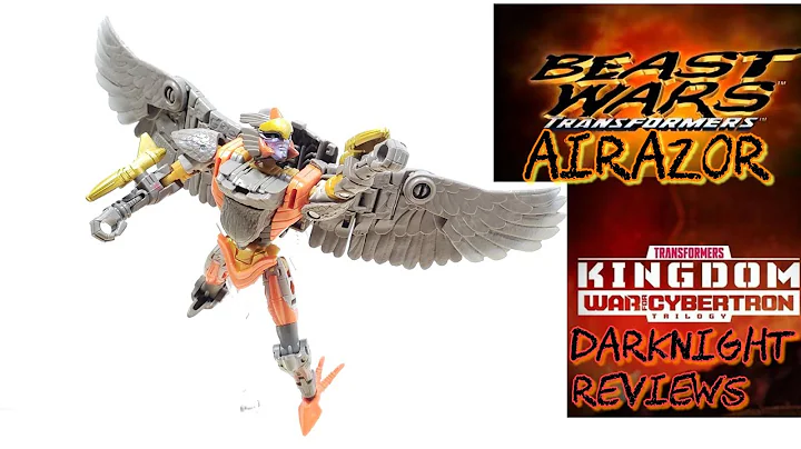 Transformers Kingdom Deluxe Class: AIRAZOR War for Cybertron Trilogy Review
