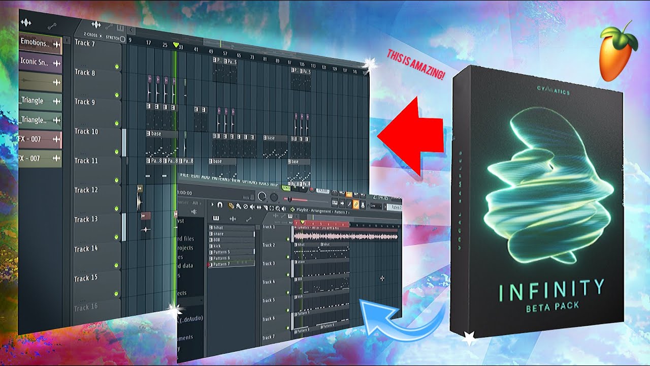 I Made 2 Beats using a Cymatics pack!