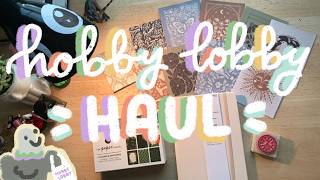 Hobby Lobby Paper Crafts Clearance Haul! 