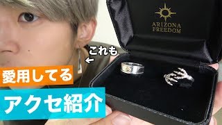 【購入品】僕が愛用しているシルバーアクセを紹介させてくれ！！！【ピアス,リング...】
