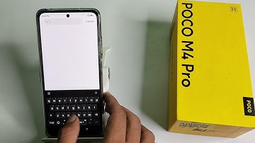 How to solve keyboard hanging problem in POCO M4 PRO, keyboard mobile setting