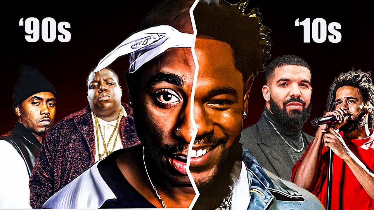 «Большая тройка» рэпа каждого десятилетия